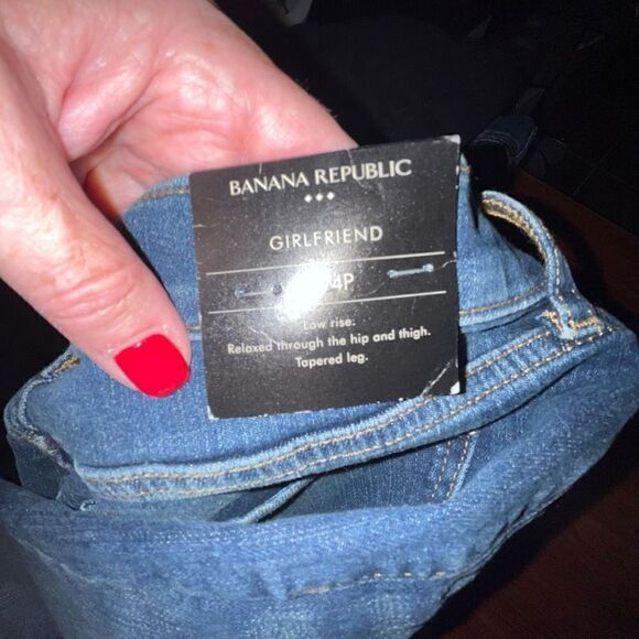 Banana Republic Girlfriend jeans NWT 27/4 - Picture 7 of 8